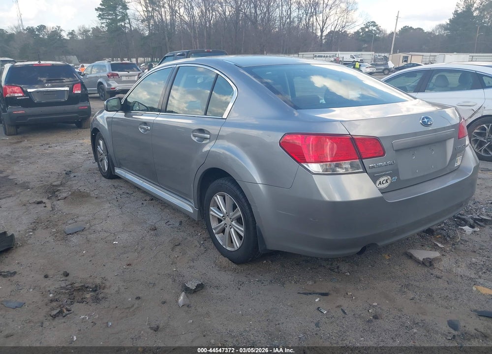 2010 SUBARU LEGACY 2.5I PREMIUM VIN: 4S3BMBG60A3221732