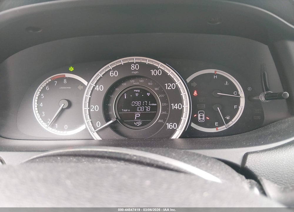 2013 HONDA ACCORD EX VIN: 1HGCR2F73DA066739