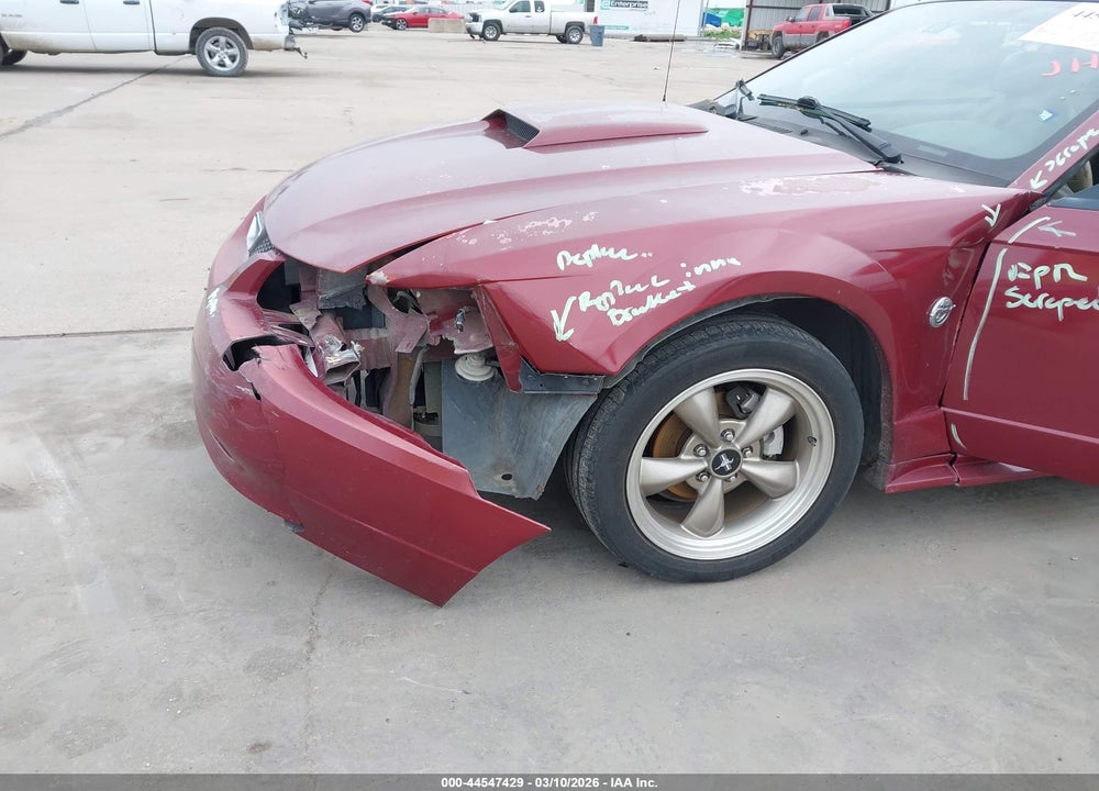 2004 FORD MUSTANG GT VIN: 1FAFP42XX4F106875