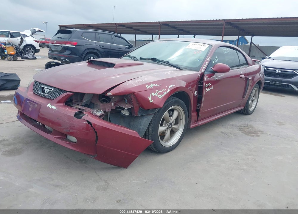 2004 FORD MUSTANG GT VIN: 1FAFP42XX4F106875