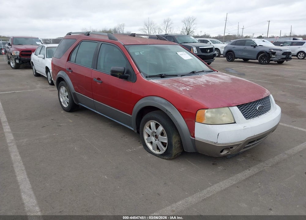 2005 FORD FREESTYLE SE VIN: 1FMZK01145GA55764
