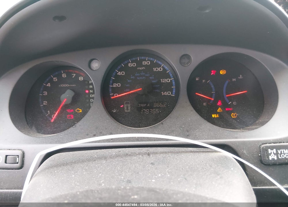 2005 ACURA MDX VIN: 2HNYD18925H551348
