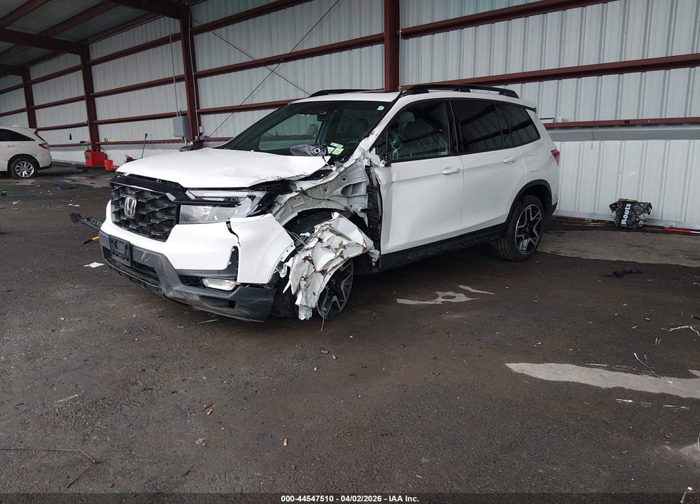 2022 HONDA PASSPORT AWD ELITE VIN: 5FNYF8H08NB013723