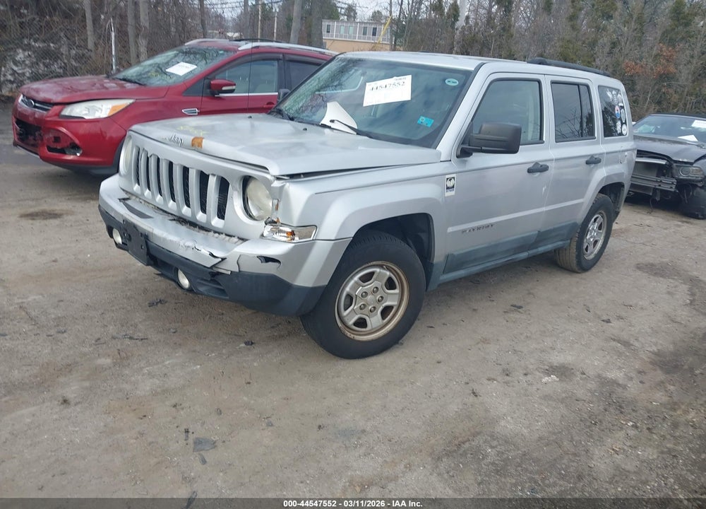 2011 JEEP PATRIOT SPORT VIN: 1J4NT1GA8BD155578