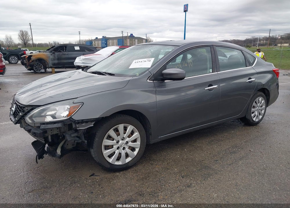 2016 NISSAN SENTRA S VIN: 3N1AB7AP6GY333129