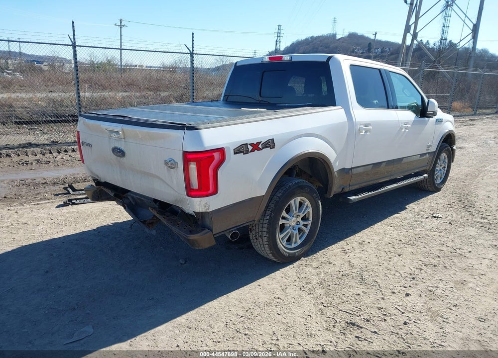 2015 FORD F-150 KING RANCH VIN: 1FTEW1EG5FKD94396