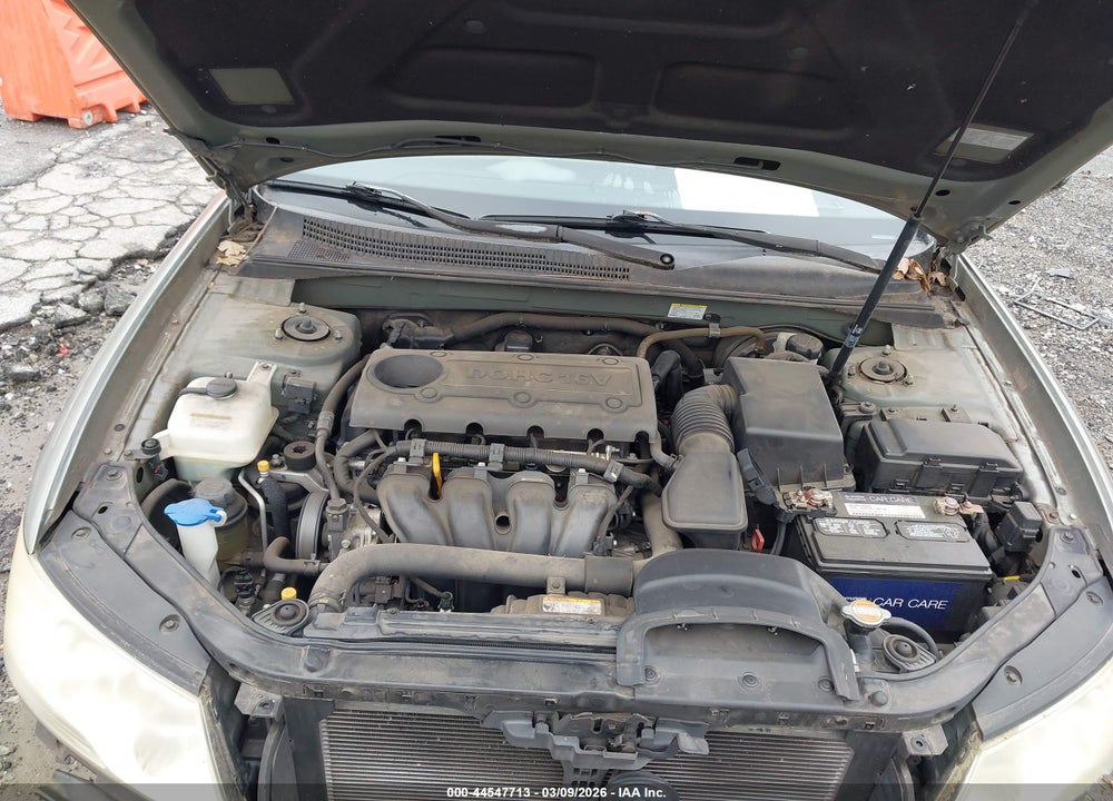 2009 HYUNDAI SONATA GLS VIN: 5NPET46C59H498248