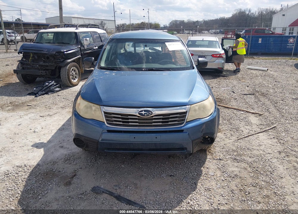 2009 SUBARU FORESTER 2.5X VIN: JF2SH61609H794330