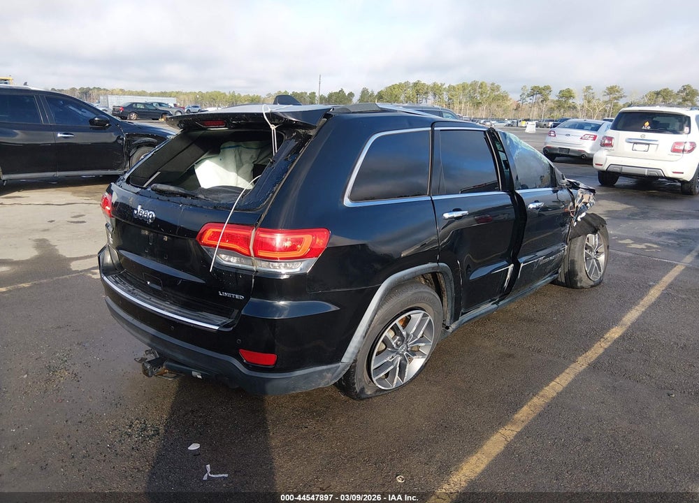 2017 JEEP GRAND CHEROKEE LIMITED 4X2 VIN: 1C4RJEBGXHC743366