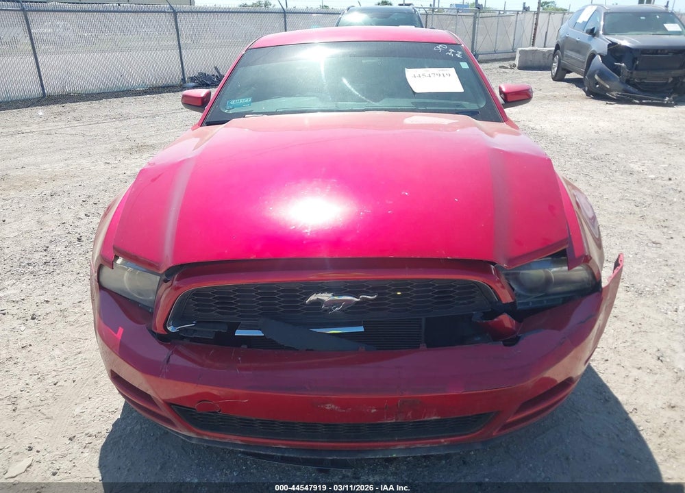 2013 FORD MUSTANG V6 PREMIUM VIN: 1ZVBP8AM0D5274860