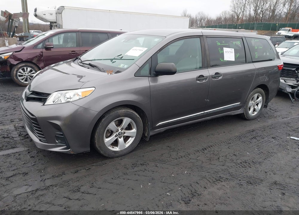 2020 TOYOTA SIENNA L VIN: 5TDZZ3DC2LS024935
