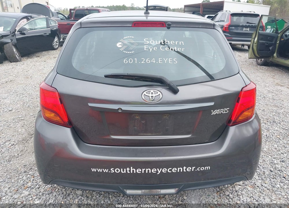 2015 TOYOTA YARIS L VIN: VNKKTUD38FA036802