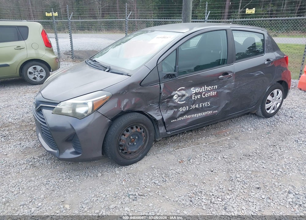 2015 TOYOTA YARIS L VIN: VNKKTUD38FA036802