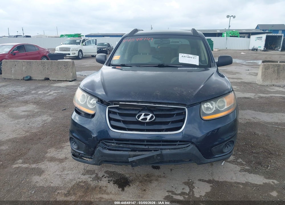 2010 HYUNDAI SANTA FE GLS VIN: 5NMSG3AB7AH396533