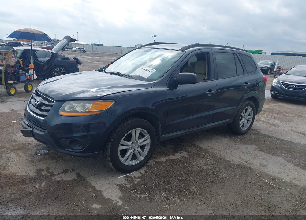 2010 HYUNDAI SANTA FE GLS VIN: 5NMSG3AB7AH396533