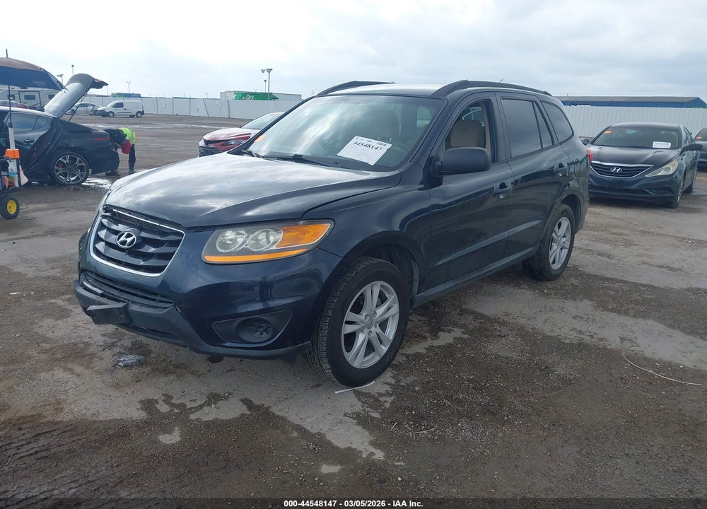 2010 HYUNDAI SANTA FE GLS VIN: 5NMSG3AB7AH396533