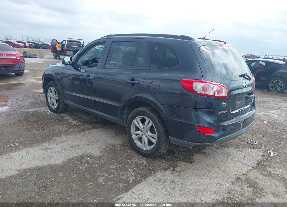 2010 HYUNDAI SANTA FE GLS VIN: 5NMSG3AB7AH396533