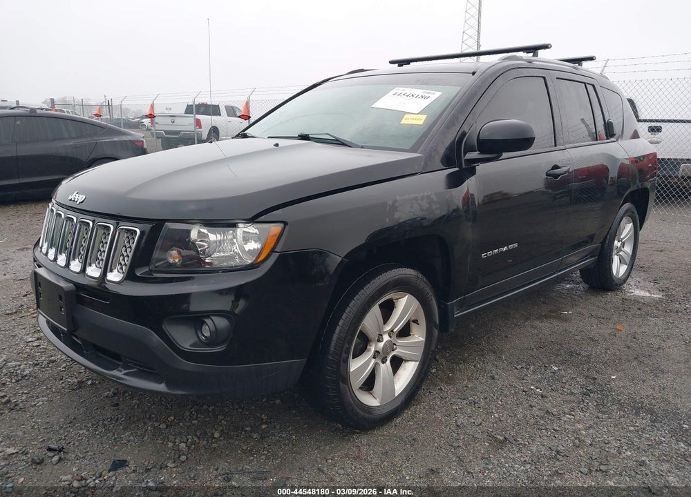 2017 JEEP COMPASS LATITUDE 4X4 VIN: 1C4NJDEB9HD104737