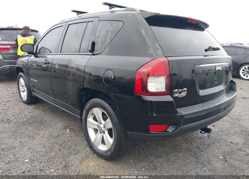 2017 JEEP COMPASS LATITUDE 4X4 VIN: 1C4NJDEB9HD104737