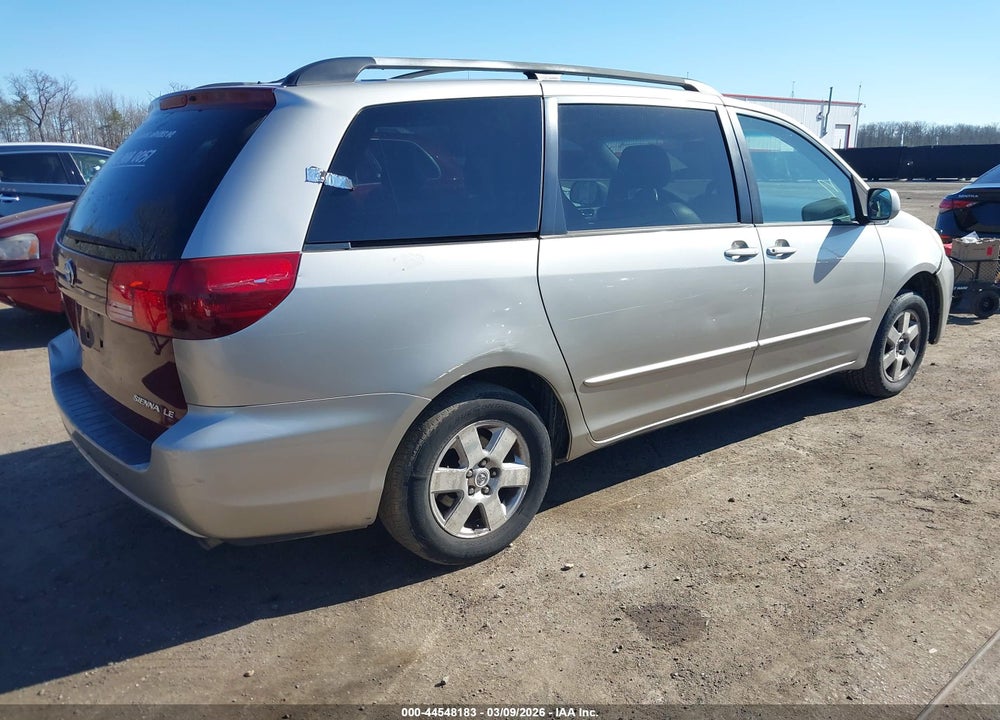 2004 TOYOTA SIENNA XLE VIN: 5TDZA22C34S005316