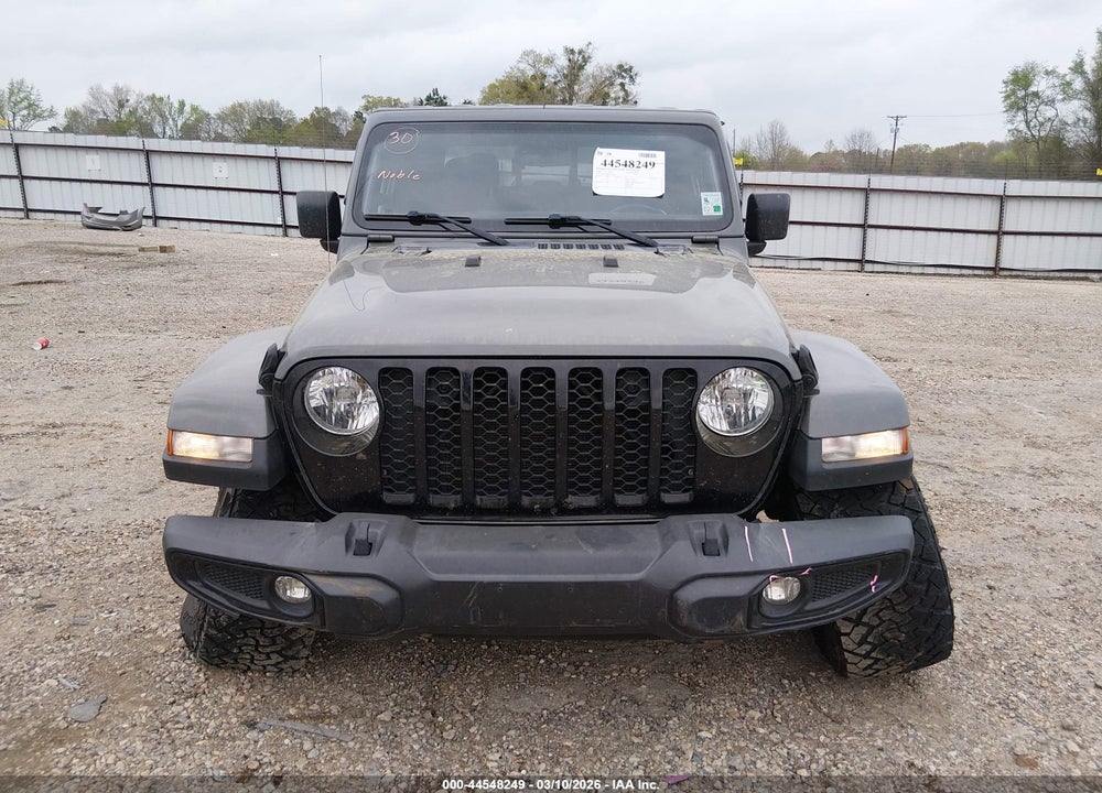 2022 JEEP GLADIATOR WILLYS 4X4 VIN: 1C6JJTAM9NL138086