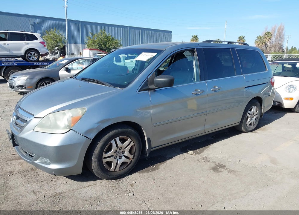 2007 HONDA ODYSSEY EX-L VIN: 5FNRL38607B143471