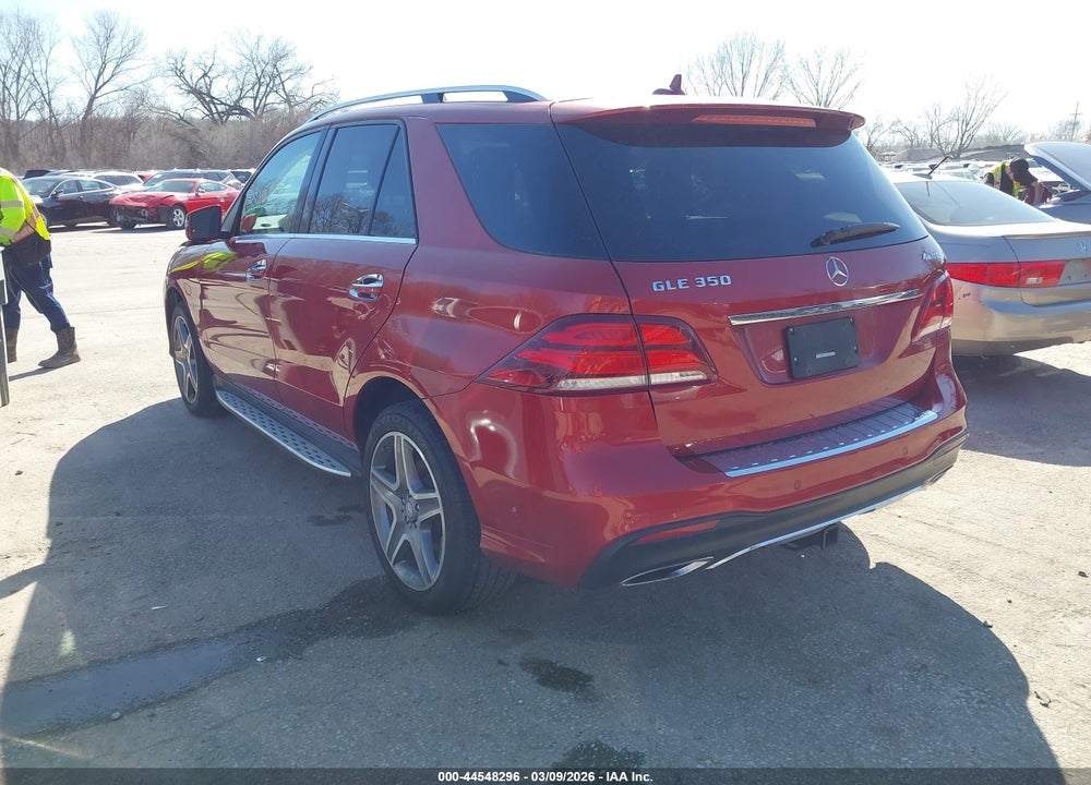 2016 MERCEDES-BENZ GLE 350 4MATIC VIN: 4JGDA5HB5GA735834