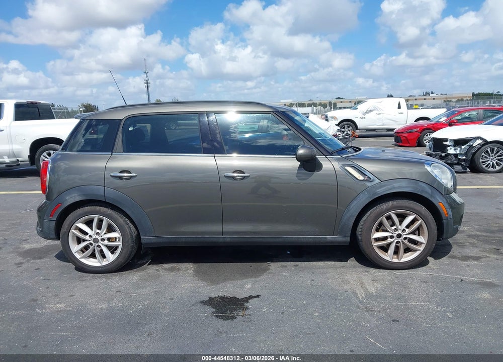 2012 MINI COOPER S COUNTRYMAN VIN: WMWZC3C57CWM27844