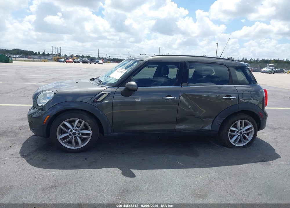 2012 MINI COOPER S COUNTRYMAN VIN: WMWZC3C57CWM27844