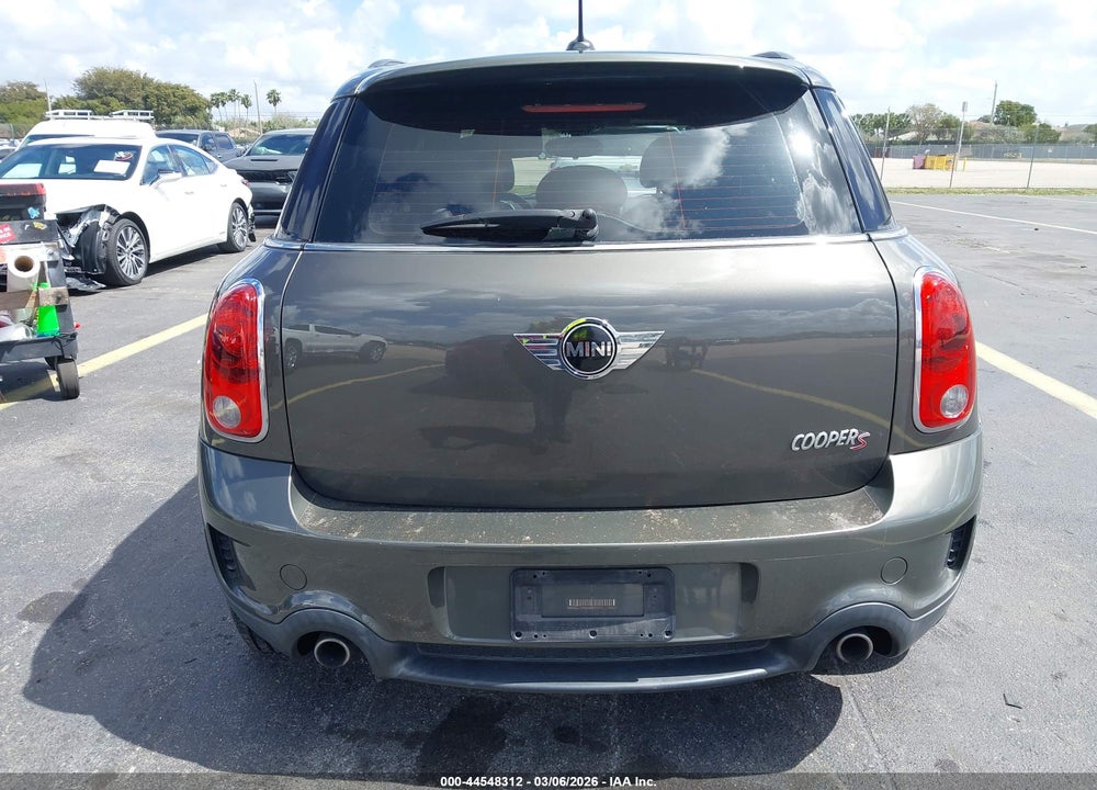 2012 MINI COOPER S COUNTRYMAN VIN: WMWZC3C57CWM27844