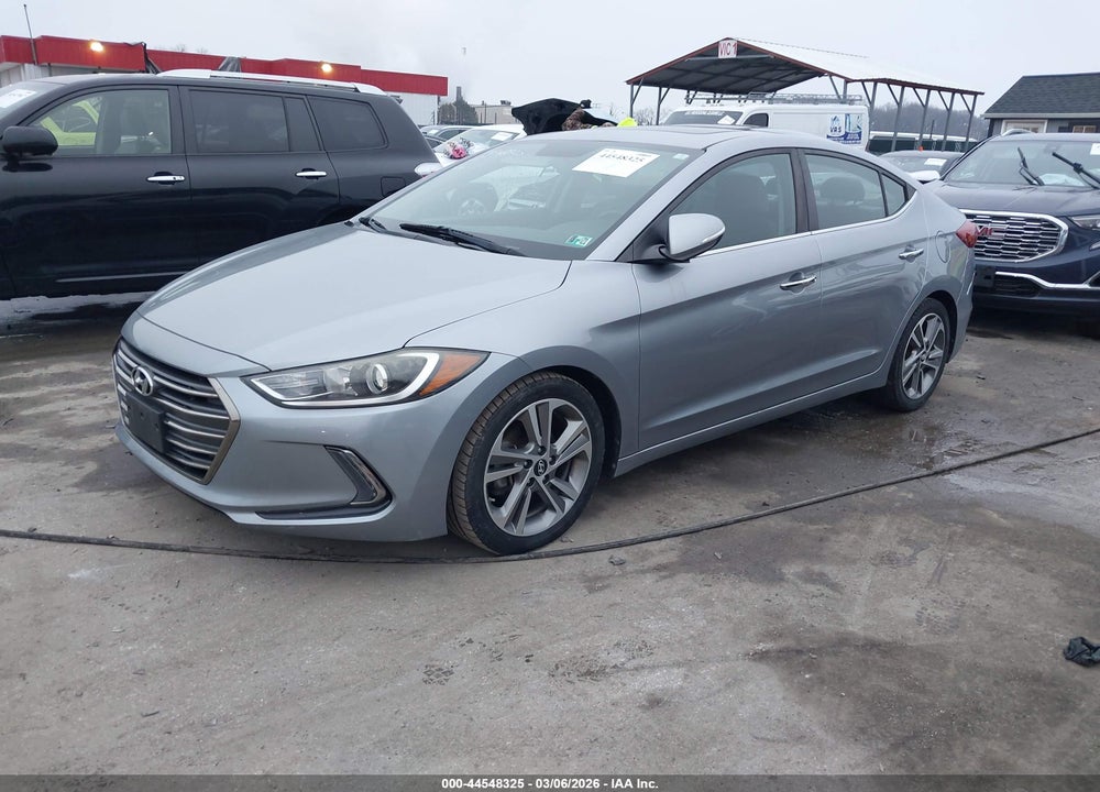 2017 HYUNDAI ELANTRA LIMITED VIN: 5NPD84LF5HH085417
