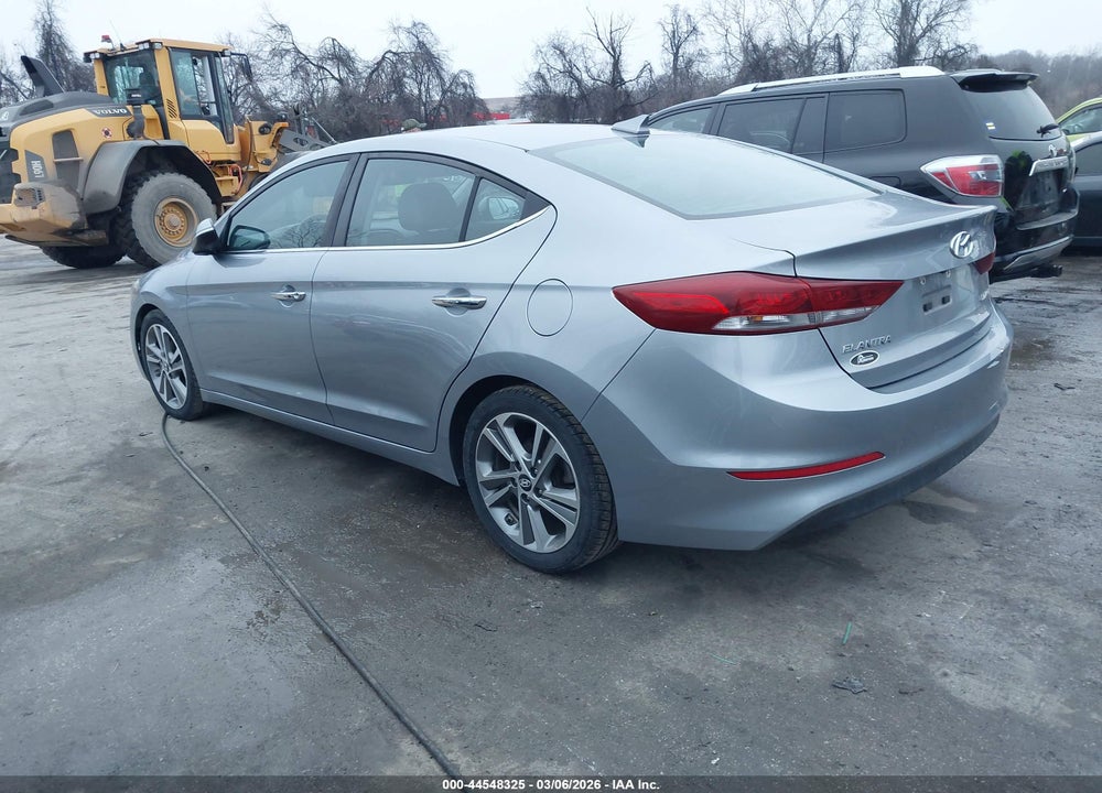 2017 HYUNDAI ELANTRA LIMITED VIN: 5NPD84LF5HH085417