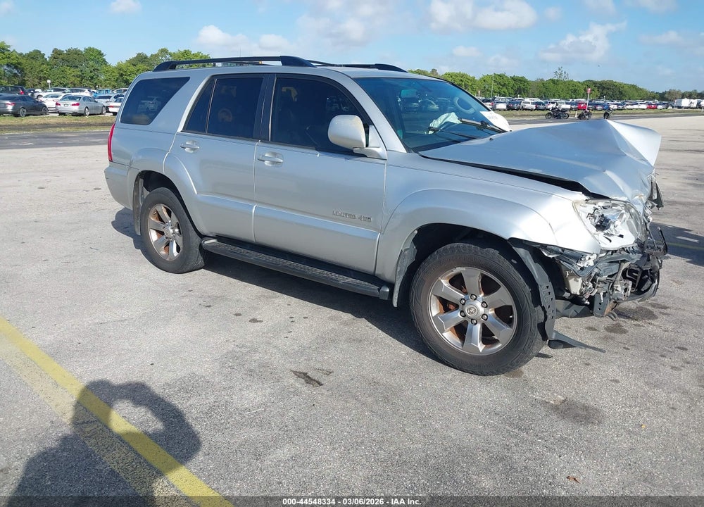 2007 TOYOTA 4RUNNER LIMITED V8 VIN: JTEBT17R578039751
