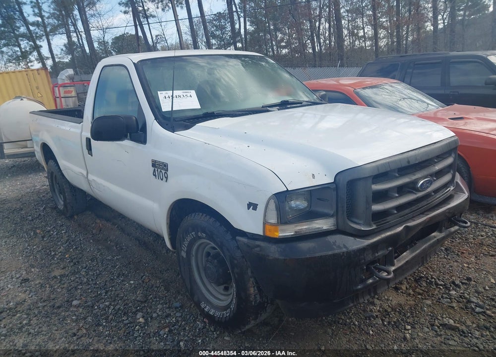 2002 FORD F-250 XL/XLT VIN: 1FTNF20L52EC48986