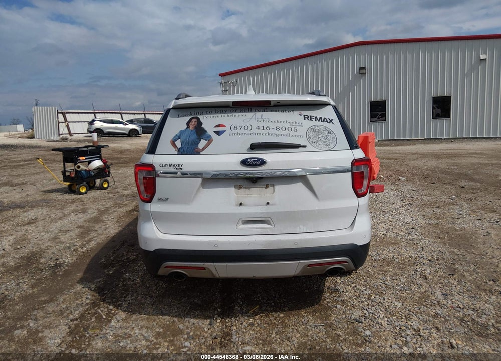 2017 FORD EXPLORER XLT VIN: 1FM5K7D86HGC18032