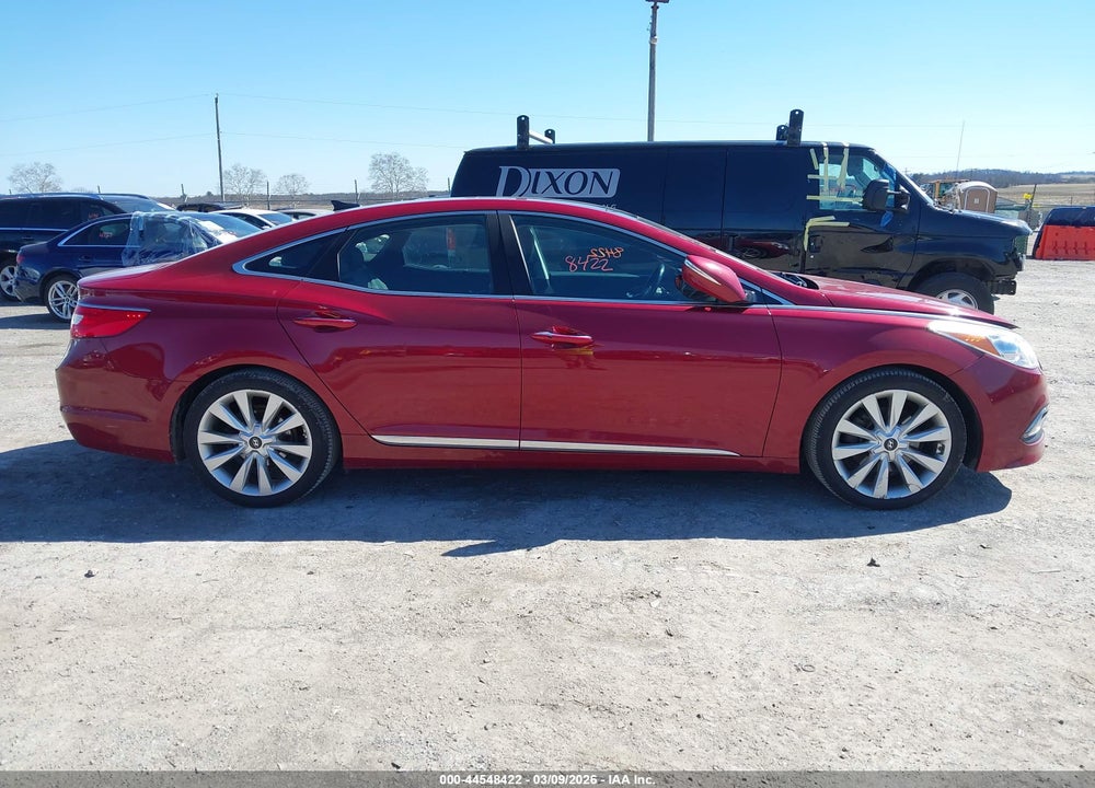 2016 HYUNDAI AZERA LIMITED VIN: KMHFH4JGXGA508367