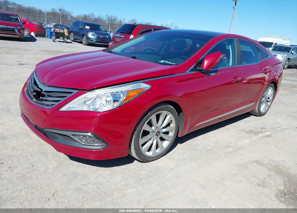 2016 HYUNDAI AZERA LIMITED VIN: KMHFH4JGXGA508367