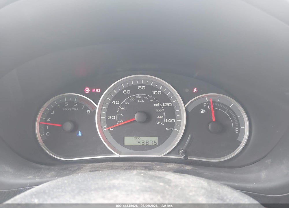2009 SUBARU IMPREZA 2.5I VIN: JF1GE61679G500365