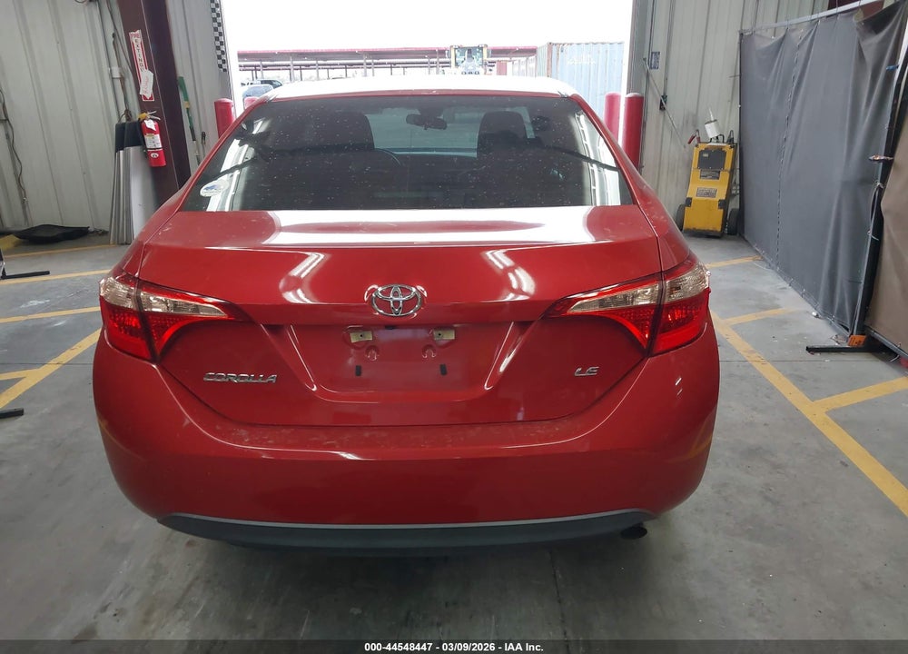 2019 TOYOTA COROLLA LE VIN: 5YFBURHE1KP880507