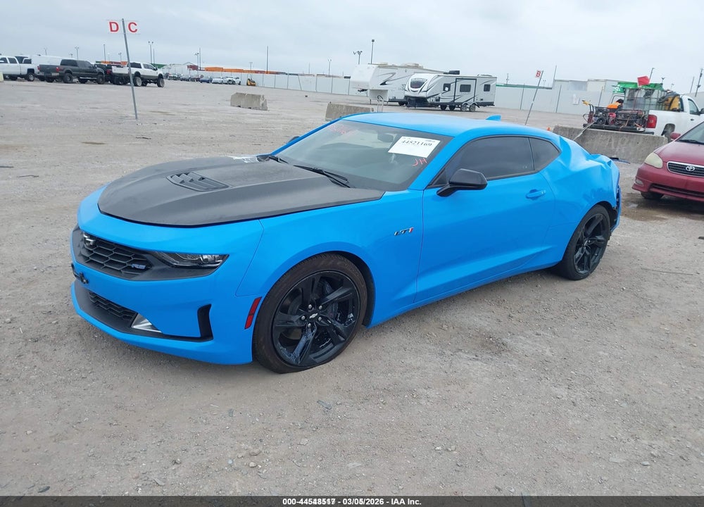 2022 CHEVROLET CAMARO RWD  LT1 VIN: 1G1FF1R70N0112604