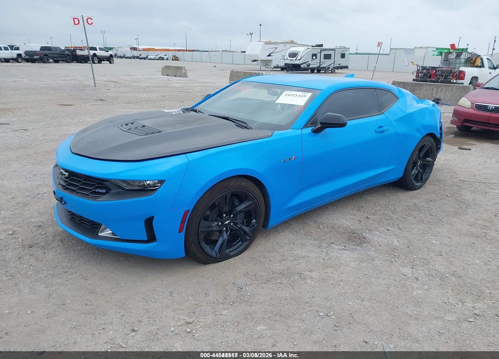 2022 CHEVROLET CAMARO RWD  LT1 VIN: 1G1FF1R70N0112604