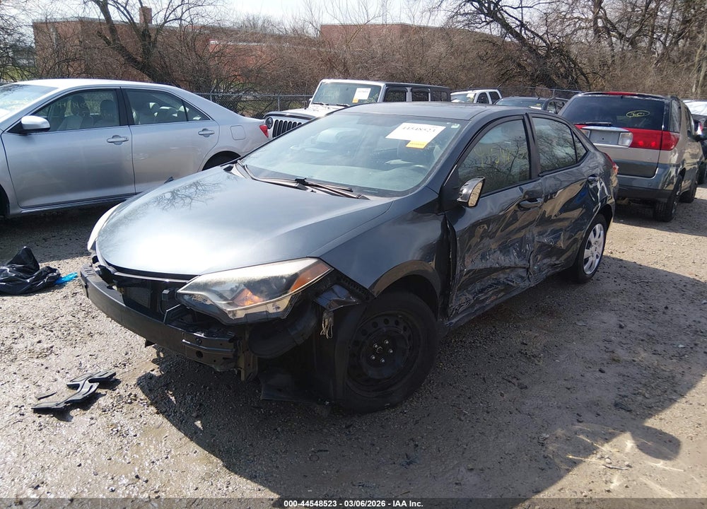 2016 TOYOTA COROLLA LE VIN: 5YFBURHE2GP510030