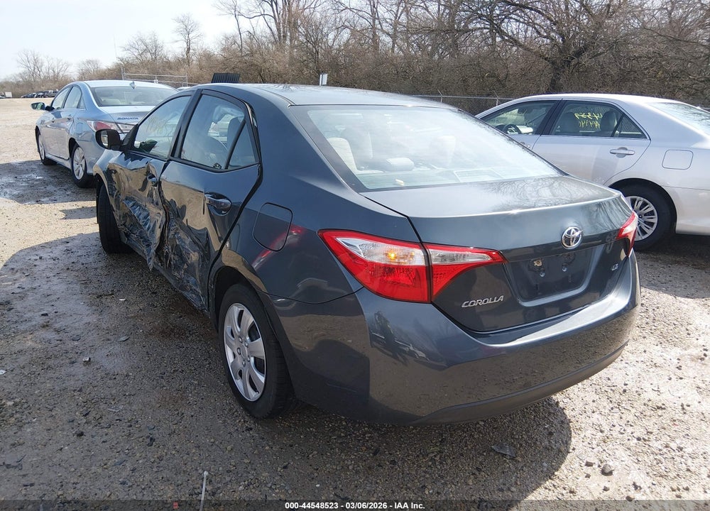2016 TOYOTA COROLLA LE VIN: 5YFBURHE2GP510030