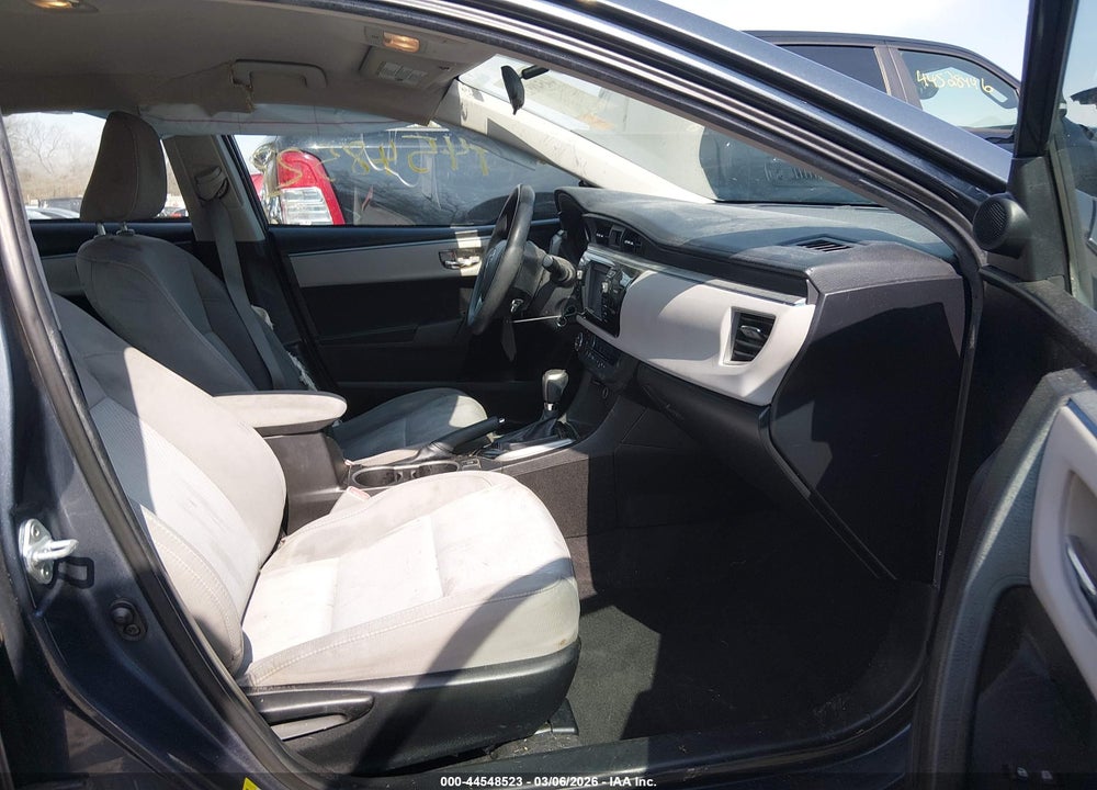 2016 TOYOTA COROLLA LE VIN: 5YFBURHE2GP510030