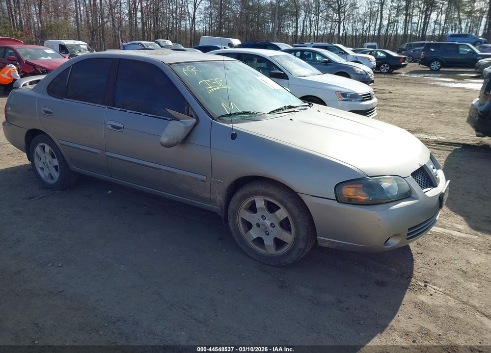2006 NISSAN SENTRA 1.8S VIN: 3N1CB51D46L547230
