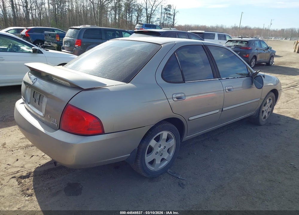 2006 NISSAN SENTRA 1.8S VIN: 3N1CB51D46L547230