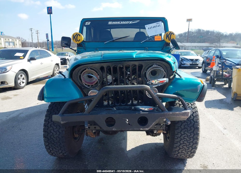 1979 JEEP CJ7 4WD VIN: 0000J9A93AC835481