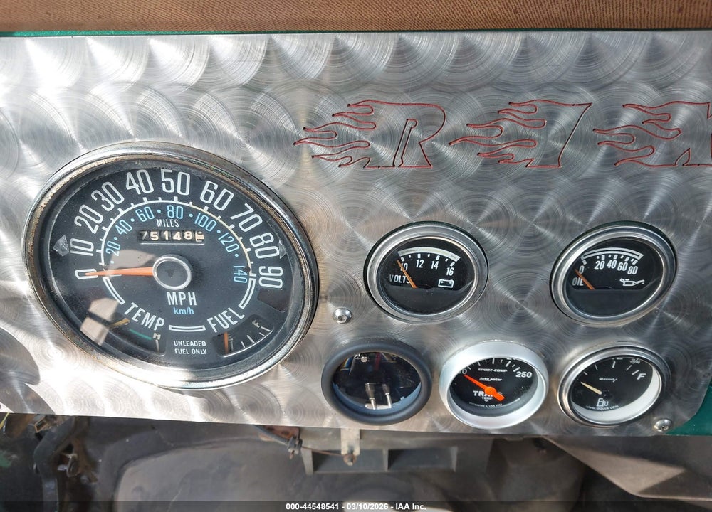 1979 JEEP CJ7 4WD VIN: 0000J9A93AC835481