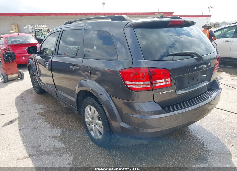2016 DODGE JOURNEY SE VIN: 3C4PDCAB0GT175298