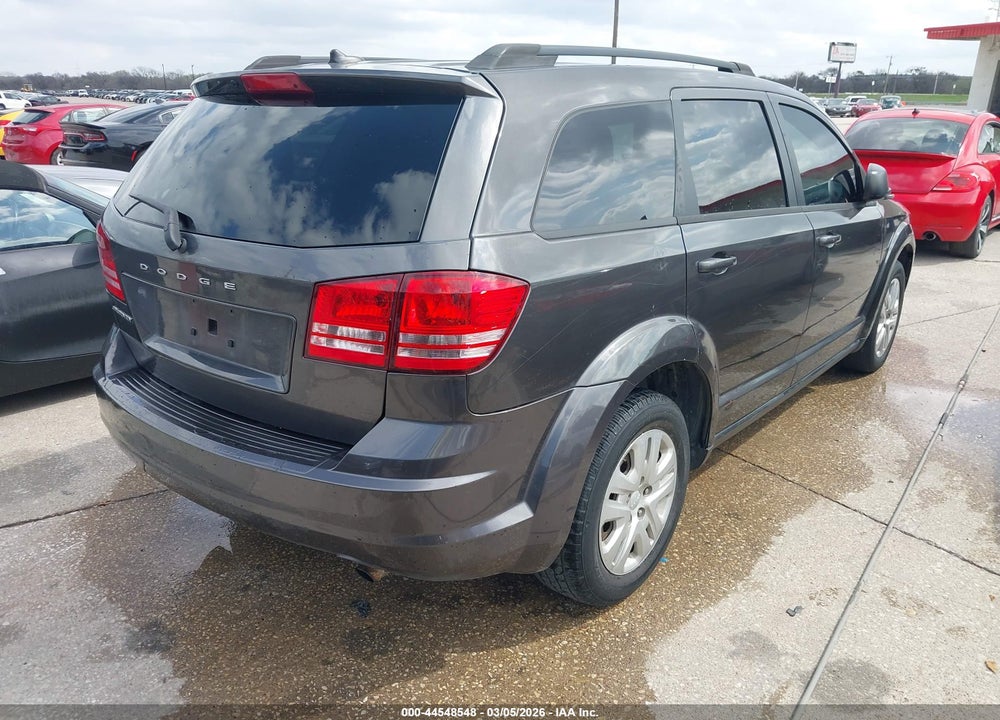 2016 DODGE JOURNEY SE VIN: 3C4PDCAB0GT175298